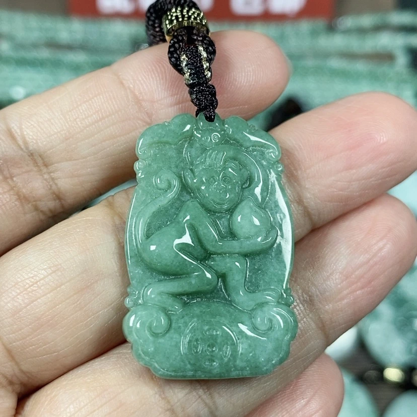 【闪购商品】翡翠颈饰未镶嵌心****╮玉吊坠翡翠玉