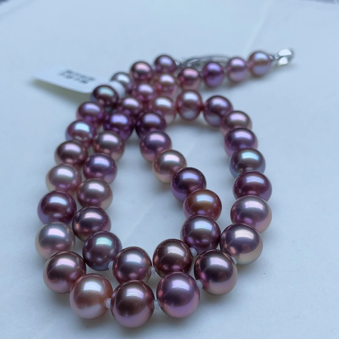 淡水珍珠颈饰银S925镶嵌