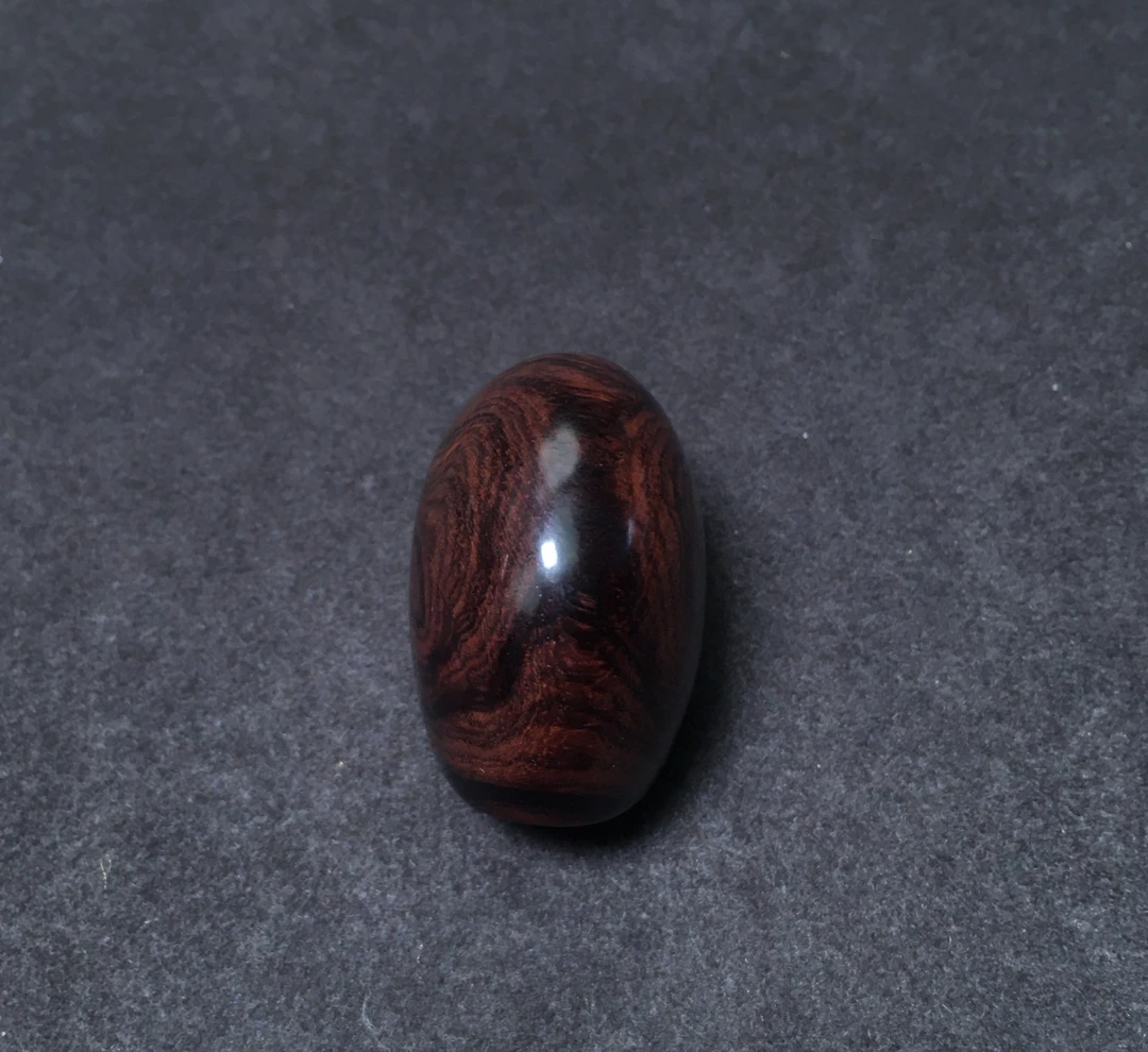 【一物一拍】FS***海南黄花梨油梨多彩大眼睛富甲把件吊坠