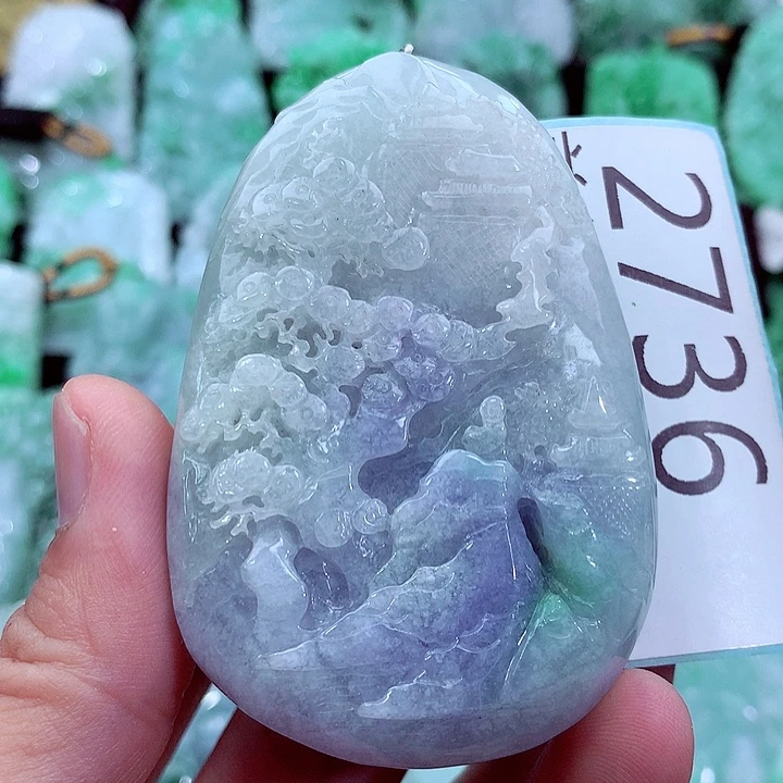 吊坠(不含链)未镶嵌翡翠