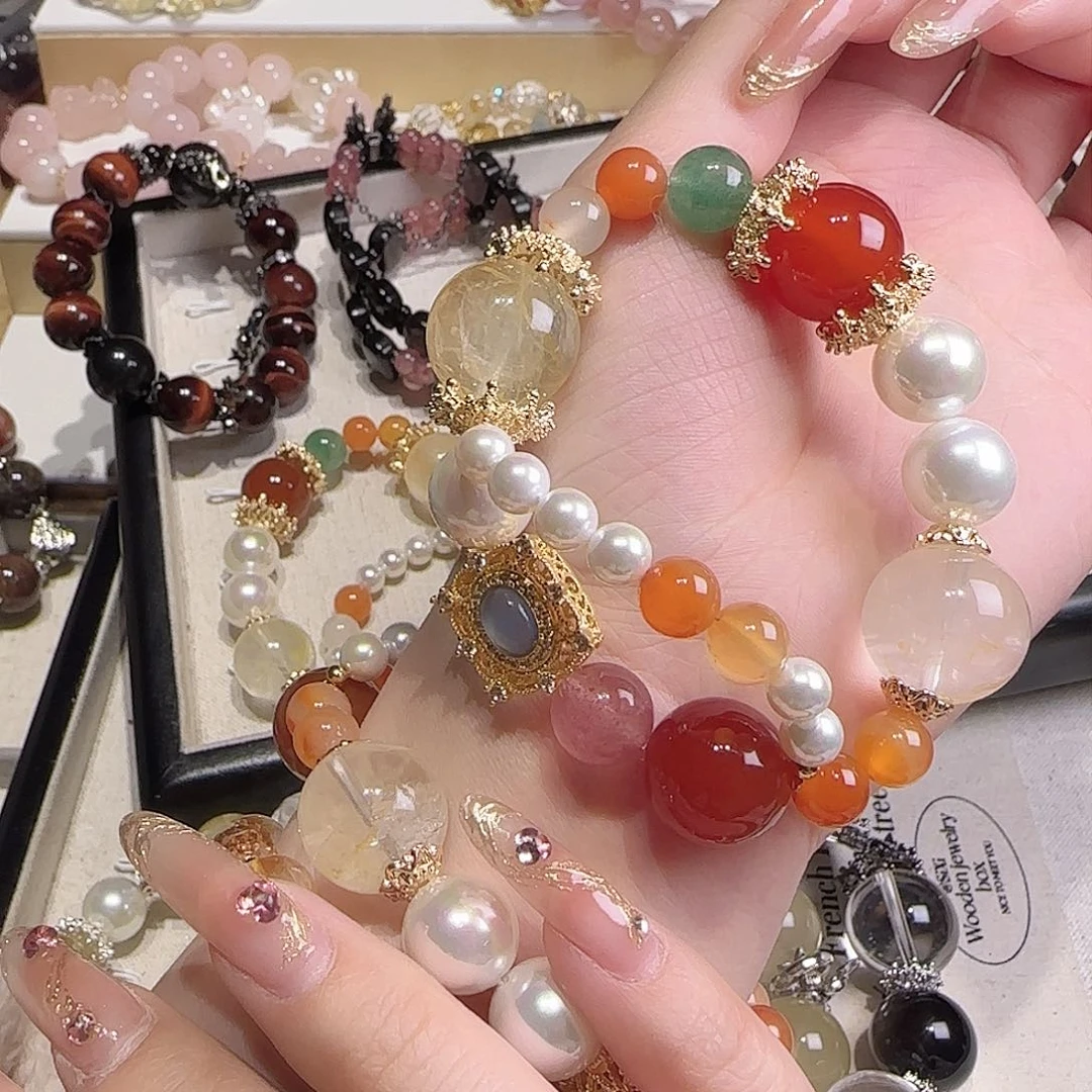 水晶手链未镶嵌把