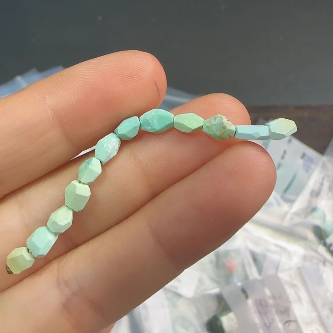 绿松石珠宝半成品未镶嵌