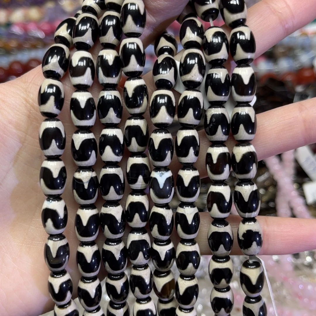 玛瑙/玉髓散珠玛瑙卡8一条