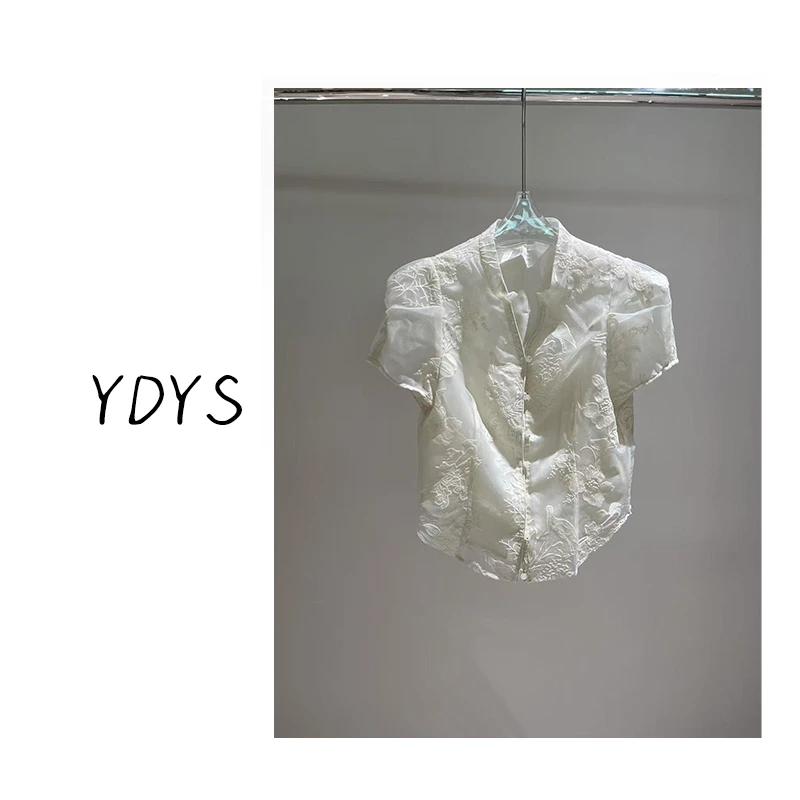【YDYS】25K00271 2025新款时尚气质小众上衣