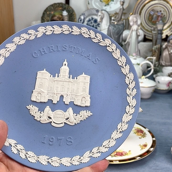 中古欧瓷瓷器小房子