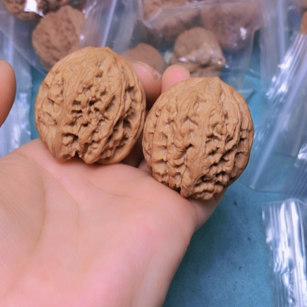 【闪购商品】把件核桃37.5野牛有修