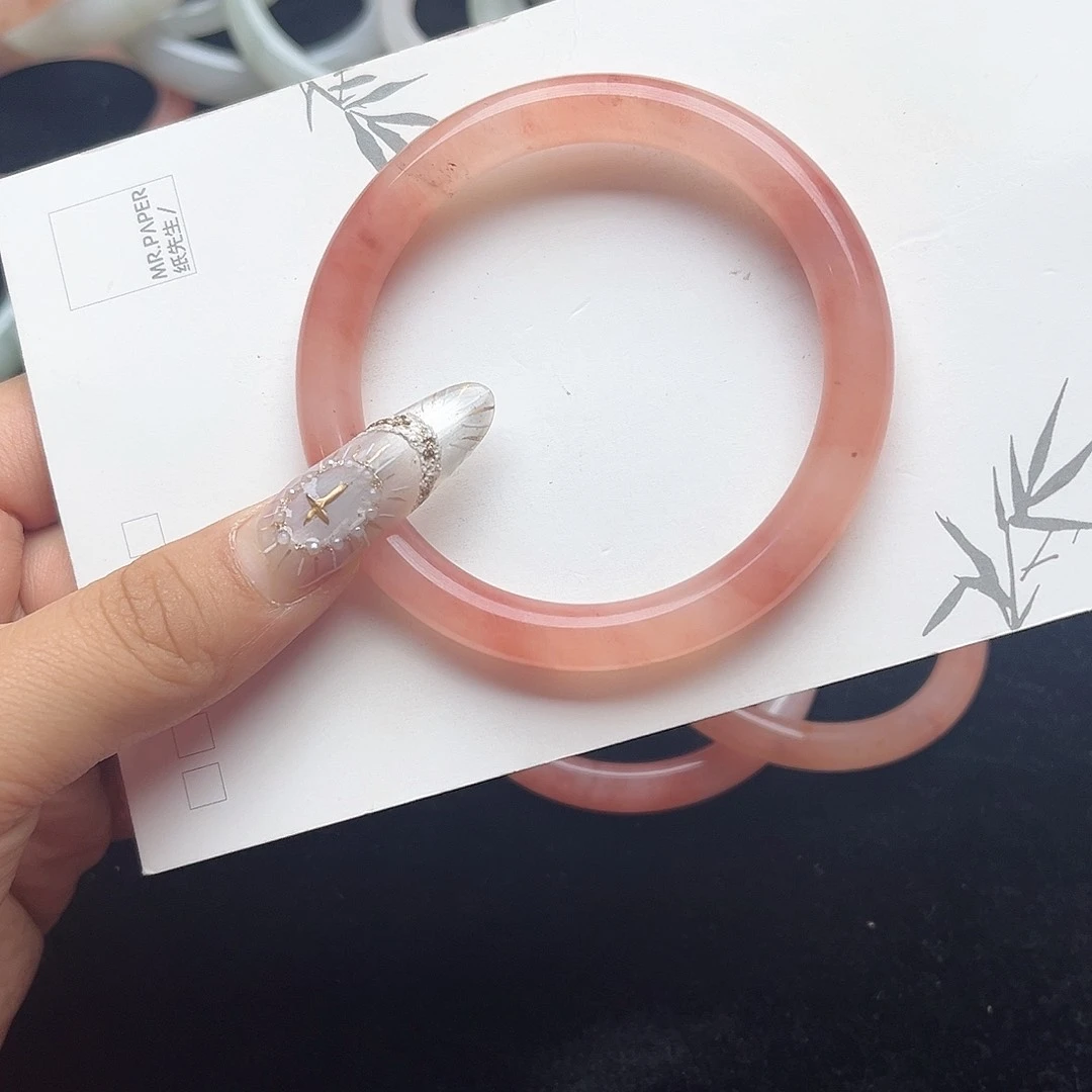 未镶嵌手镯石英质玉h59