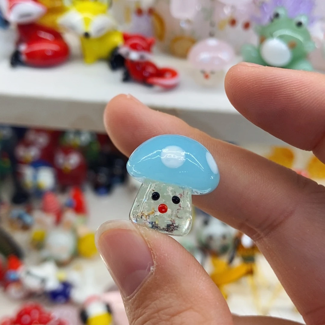 手工艺品琉璃蘑菇