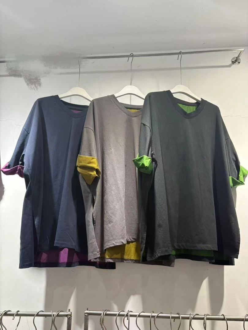 2025夏季新款撞色T