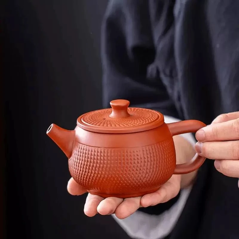 手工跳刀纹茶具茶器D1