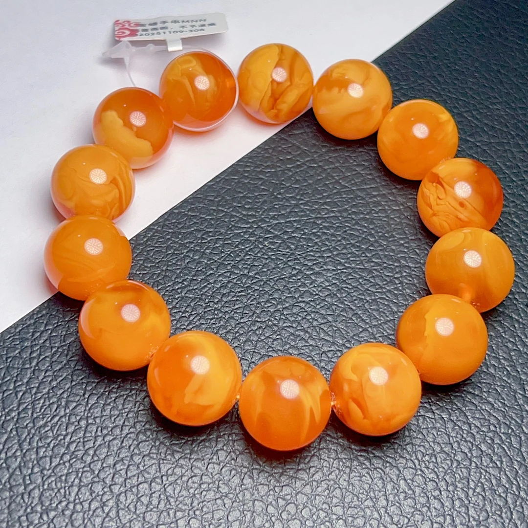 蜜蜡手串MNN1109-308/16mm+