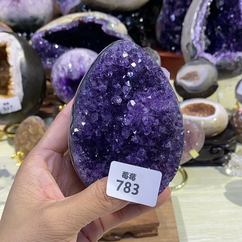 【闪购商品】未镶嵌珠宝半成品紫晶