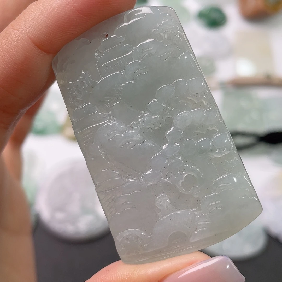 吊坠(不含链)未镶嵌翡翠1