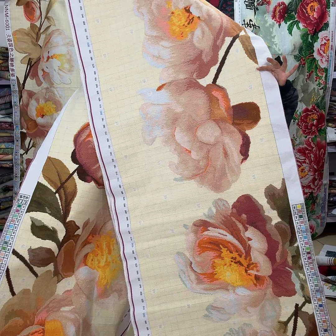棉十字绣成品出售