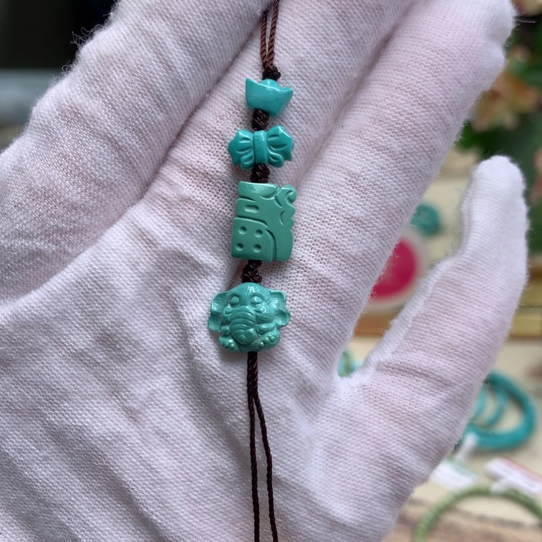 绿松石未镶嵌配饰