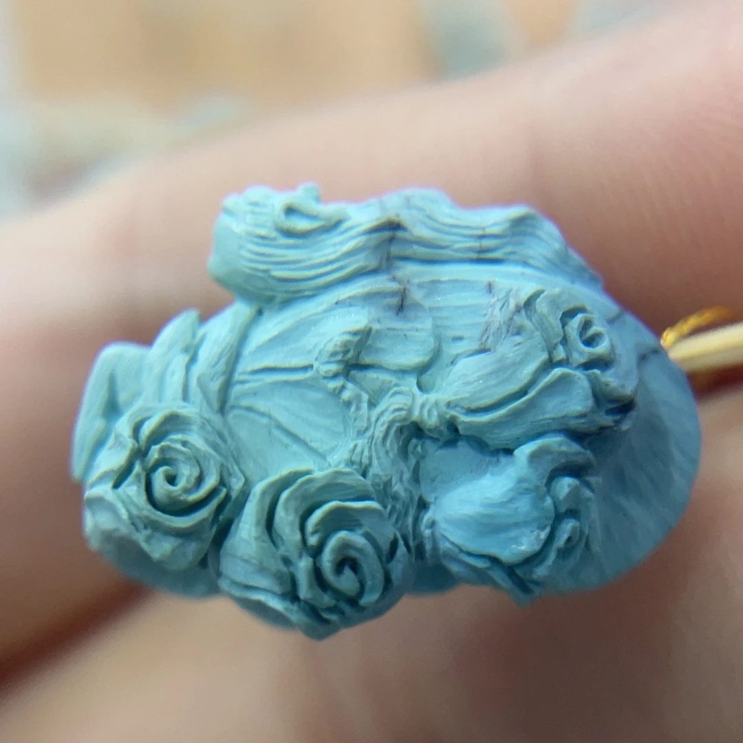 绿松石未镶嵌珠宝奇石