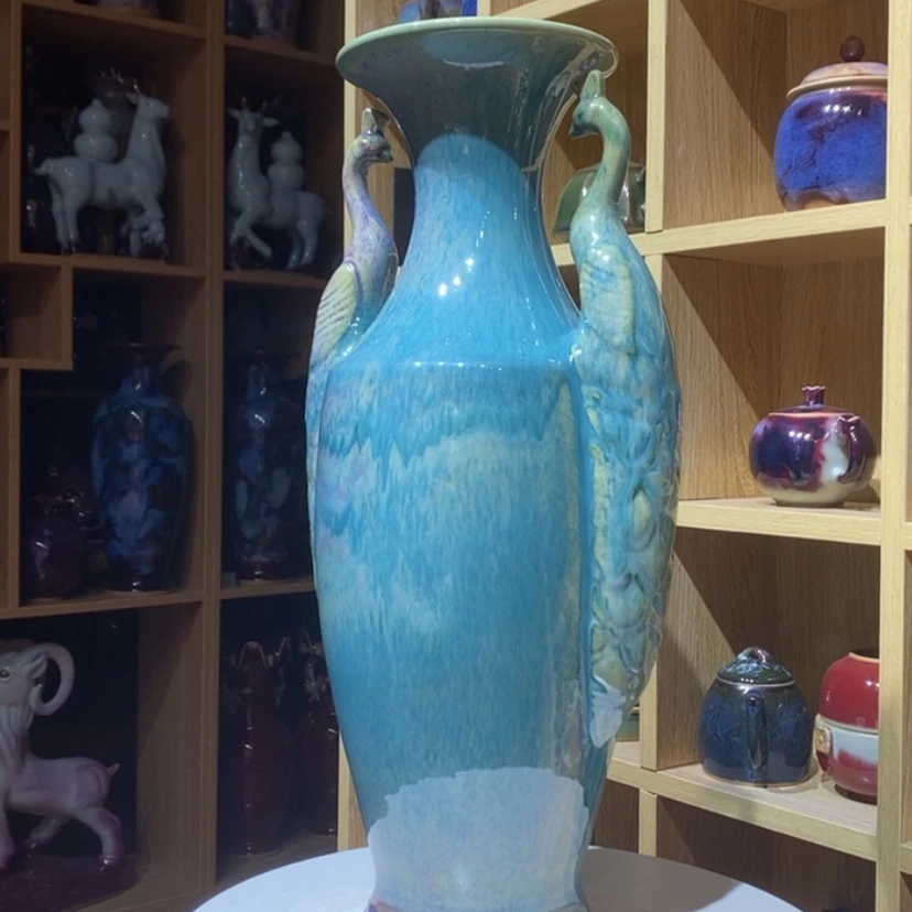 【闪购商品】瓷片钧瓷钧瓷艺术作品001