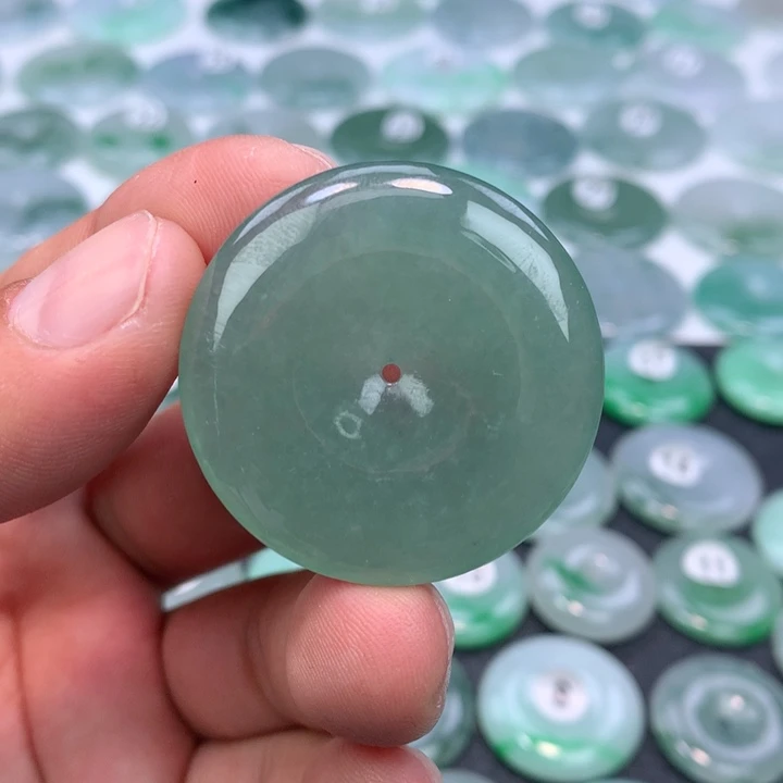 颈饰未镶嵌翡翠缅甸天然A货翡翠37-5.8