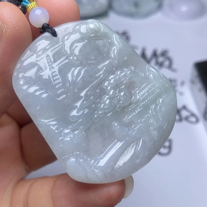 颈饰未镶嵌翡翠翡翠