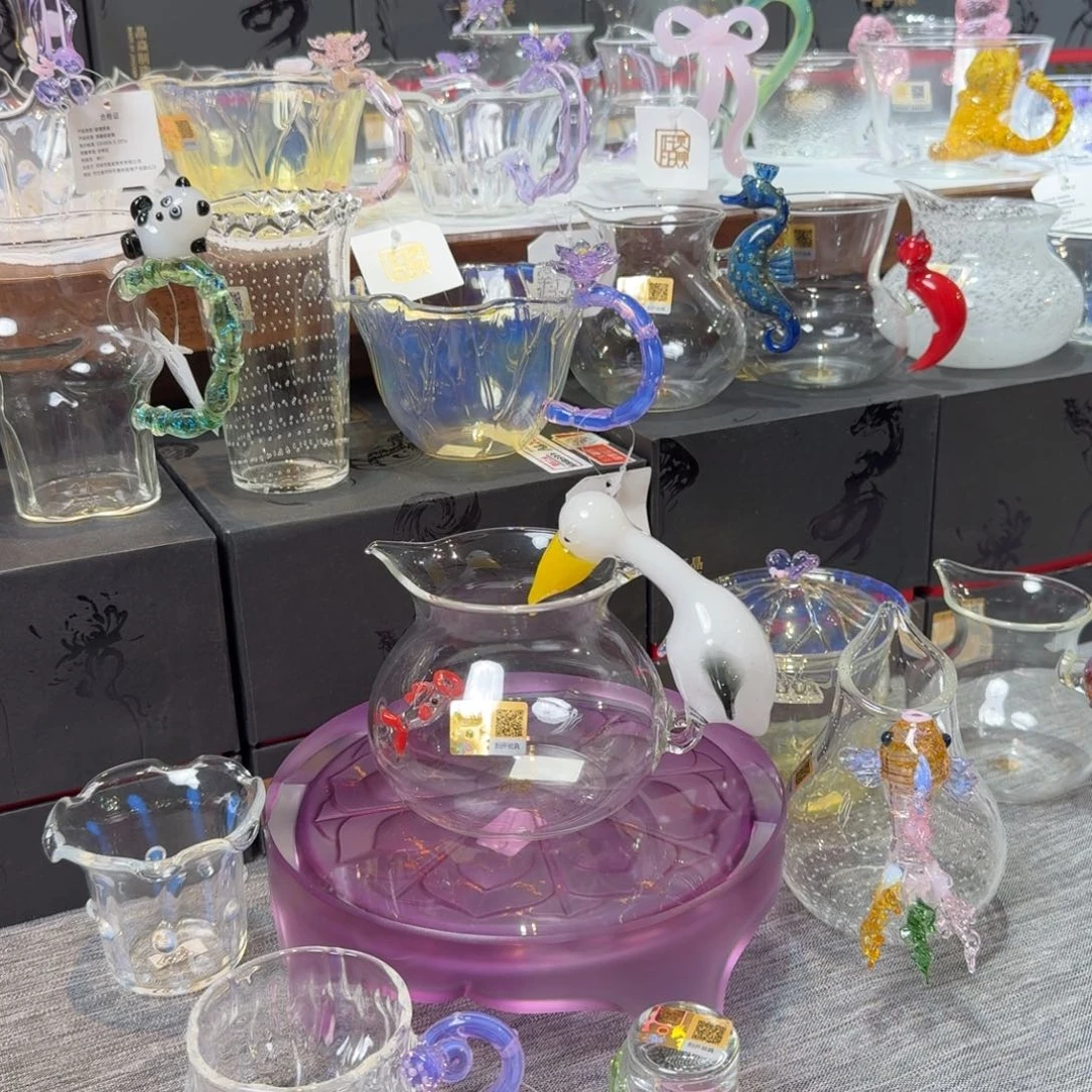 .****青花瓷晶焱公道杯鹈鹕一个