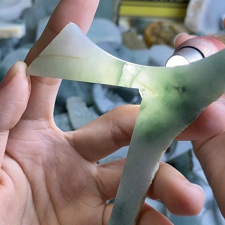 翡翠裸石纯天然翡翠