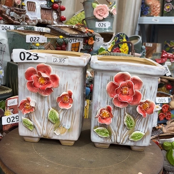 粗陶多肉花盆花盆