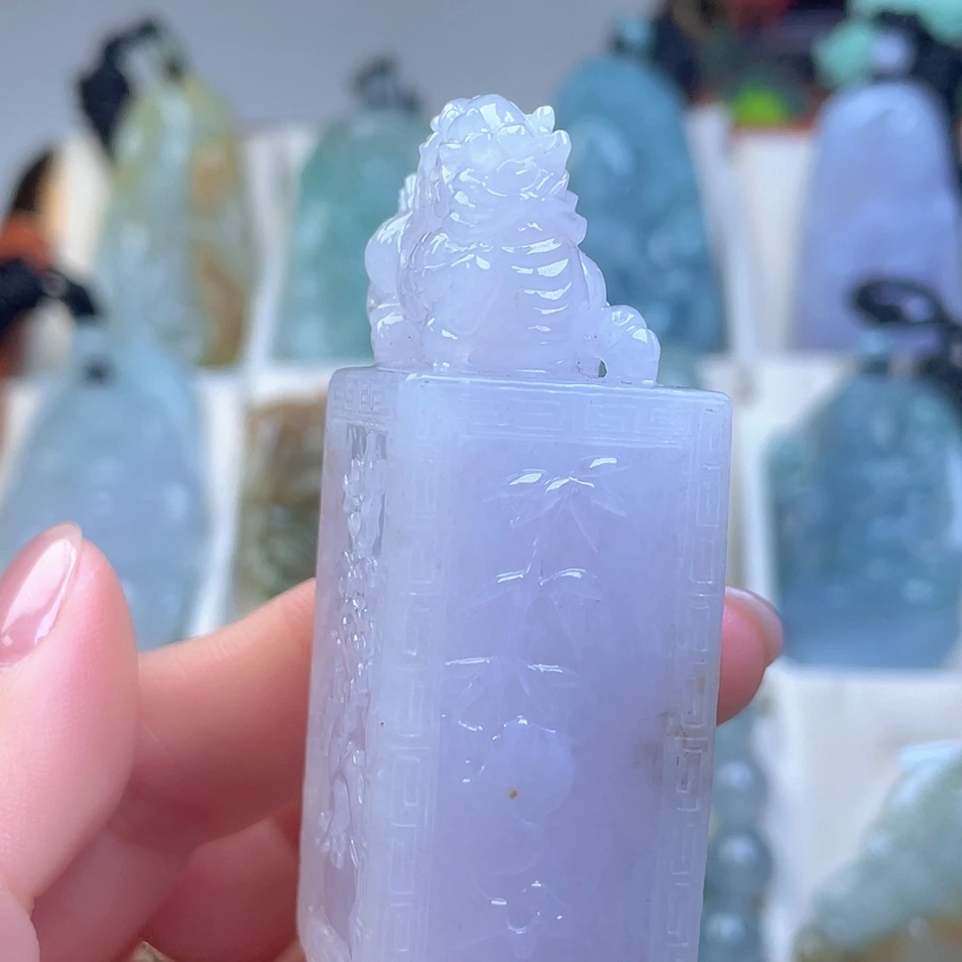 忆***翡翠未镶嵌颈饰天然翡翠