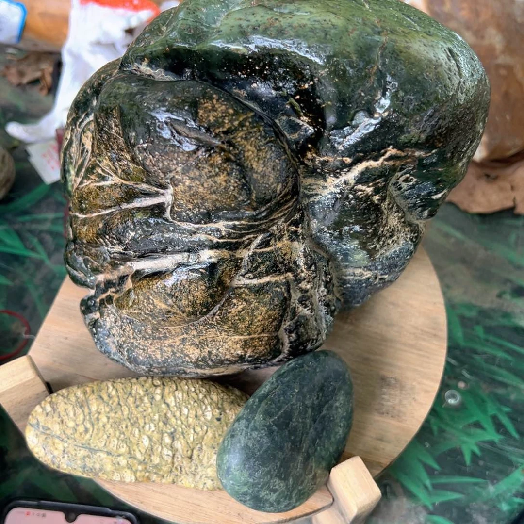 菱锰矿（红纹石）合金藏玉美*高