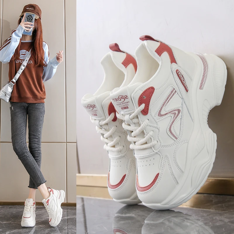 羽乐线下实体供应链-内增高老爹鞋-8317-标题自己修改百搭休闲鞋