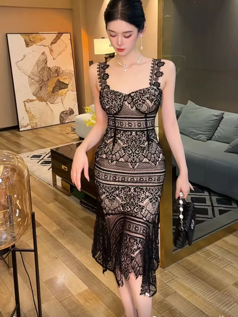 静宝儿【纸鸢】气质显瘦高级连衣裙