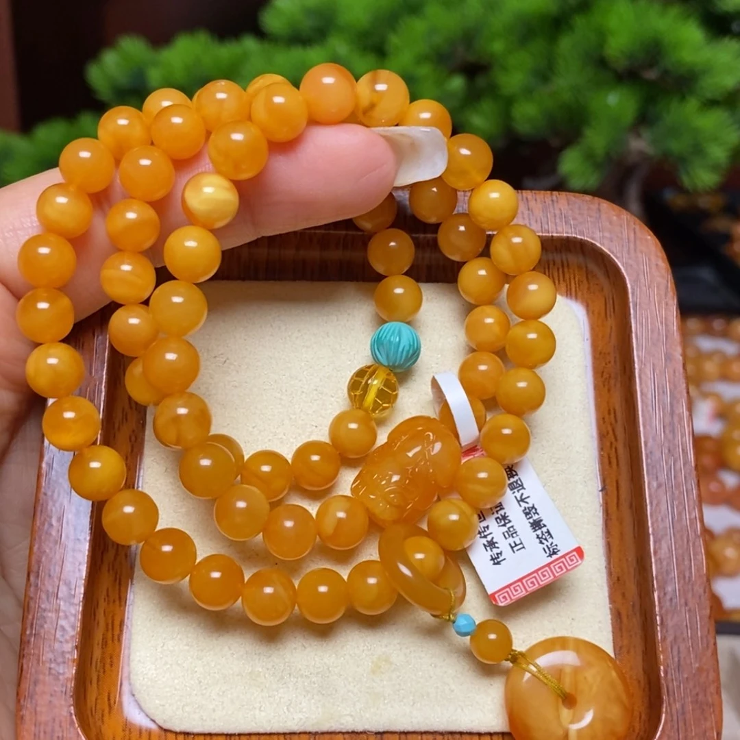 【闪购商品】手链蜜蜡未镶嵌手串