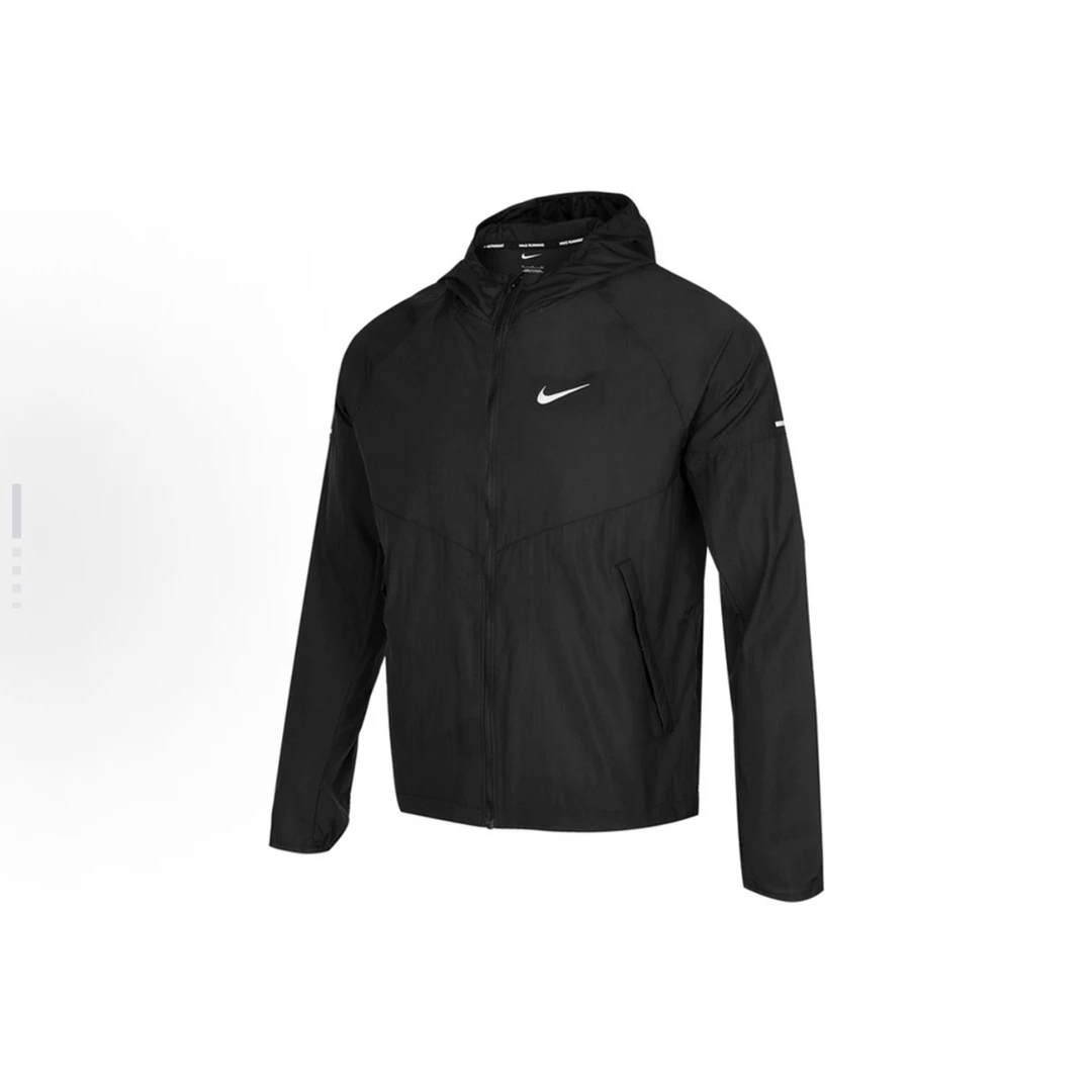 NIKE/耐克反光Logo印花梭织运动连帽夹克外套春季男款 DD4747010