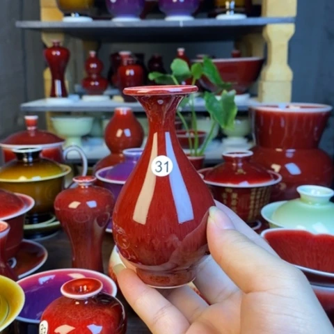 【闪购商品】景德镇名陶坊原矿郎红