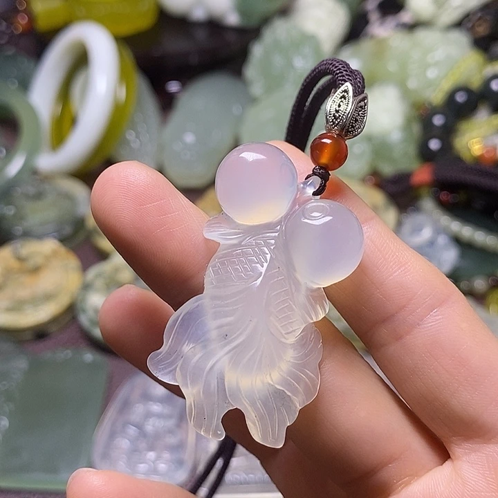 岫玉未镶嵌岫玉挂件
