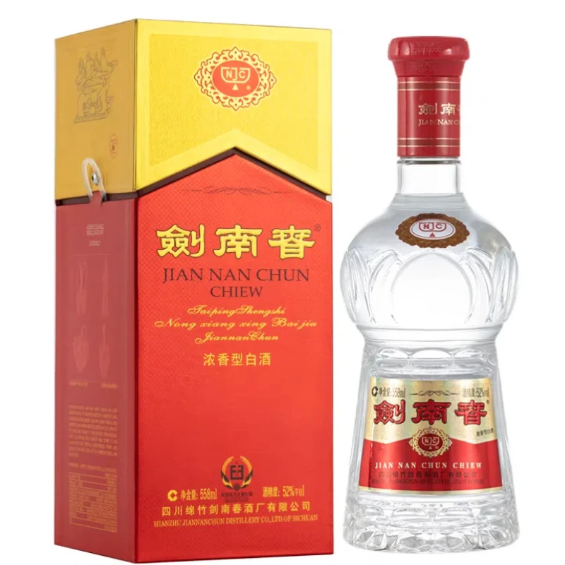 剑南春52度水晶剑 浓香型白酒 52度 558mL