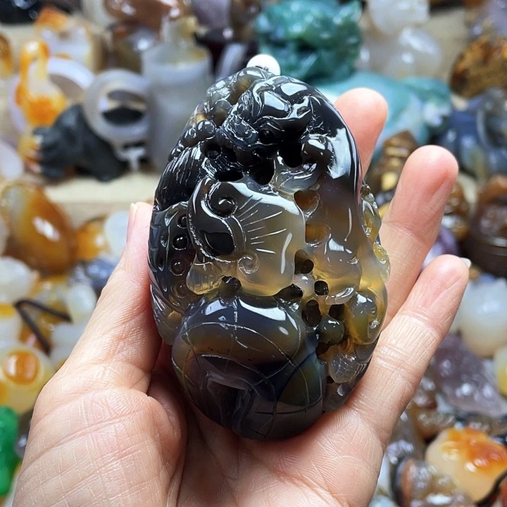 玛瑙/玉髓饰品未镶嵌