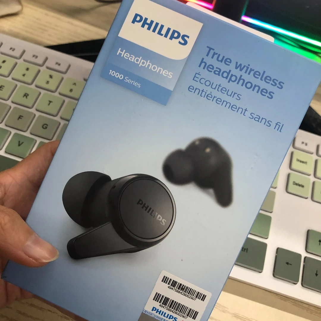 95新 Philips/飞利浦 1000Series真无线蓝牙耳机通用便携入耳A049
