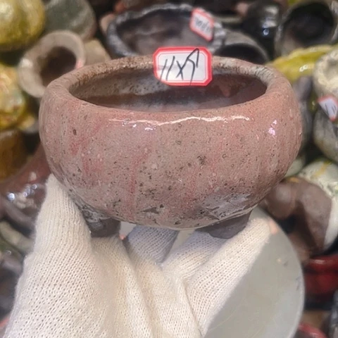 粗陶花盆手工花盆