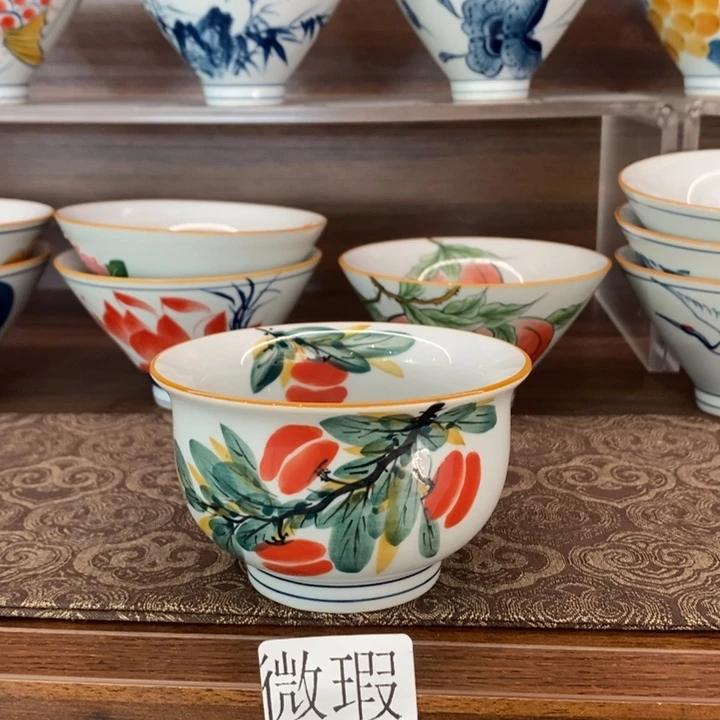 釉下老陶泥手工绘制