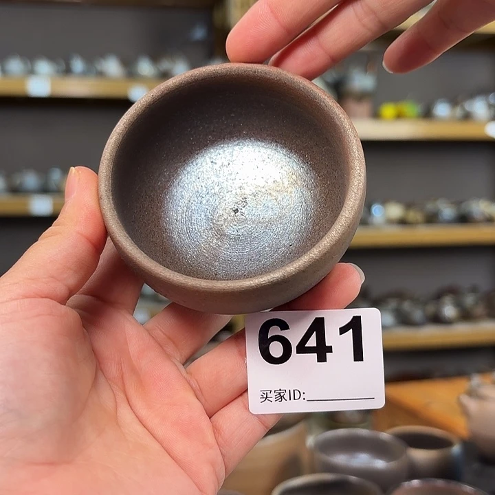 坭兴陶柴烧全手工原矿泥料杯