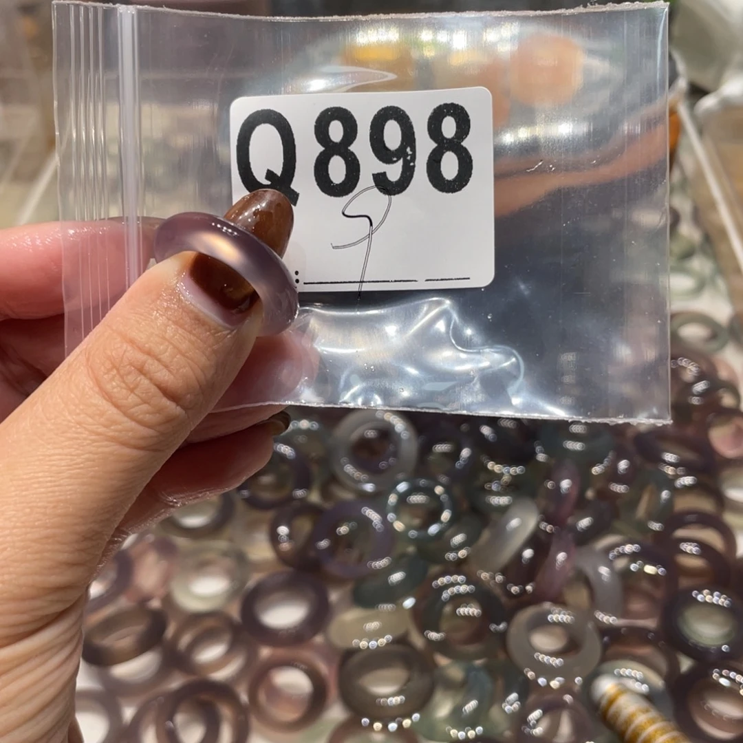 玛瑙/玉髓未镶嵌戒指898