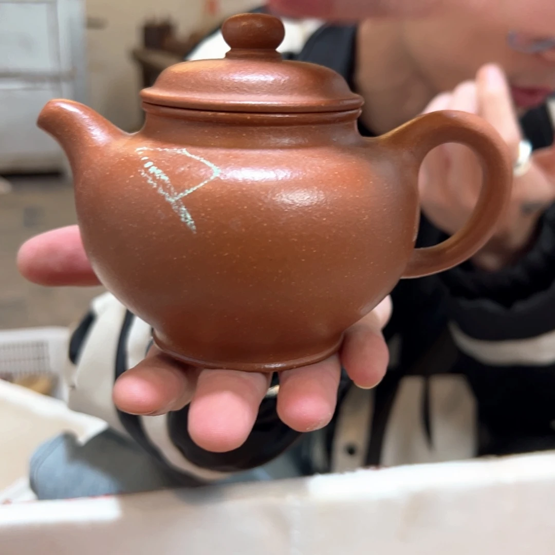 紫砂茶壶降坡泥掇只瑕