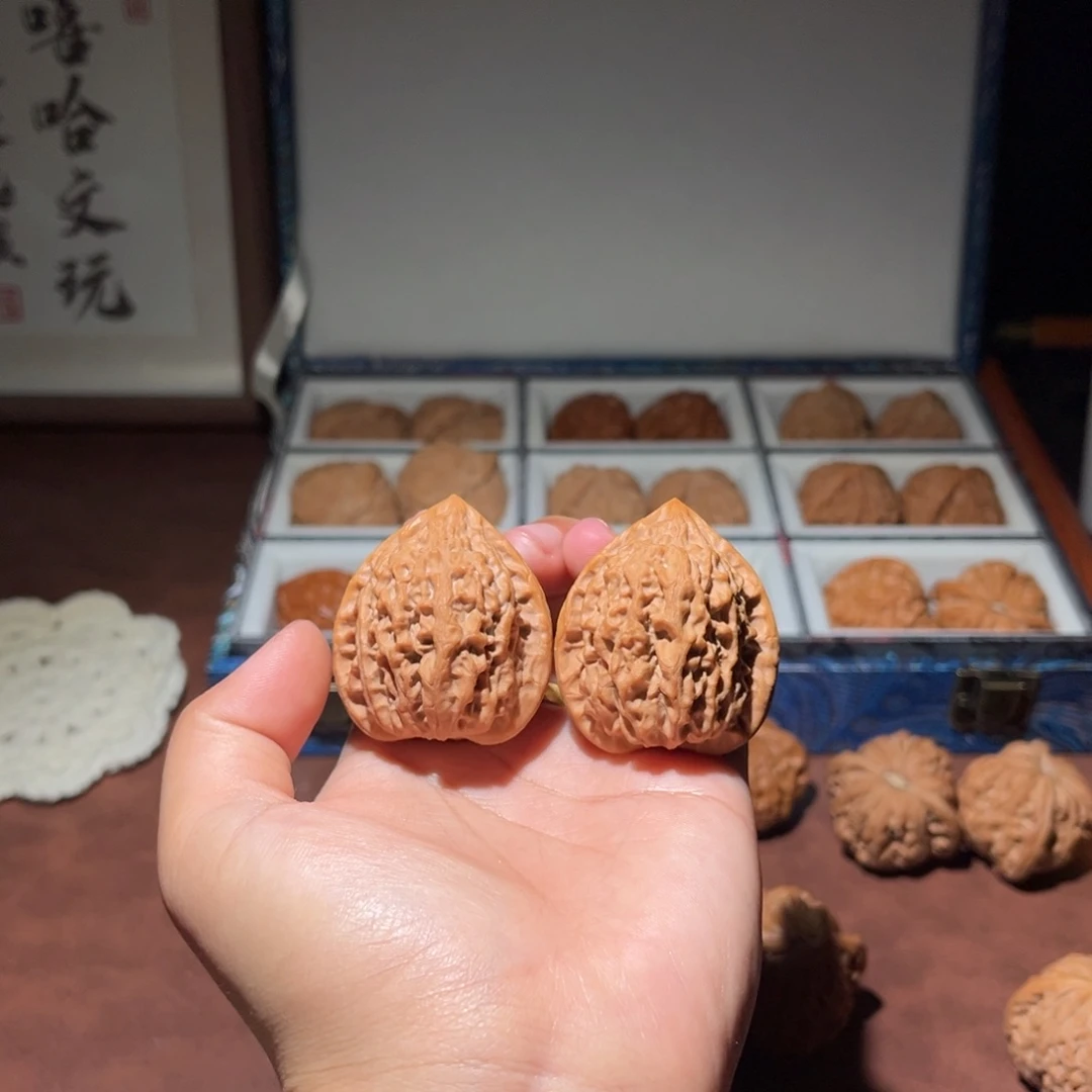 吊坠文玩核桃金牛39