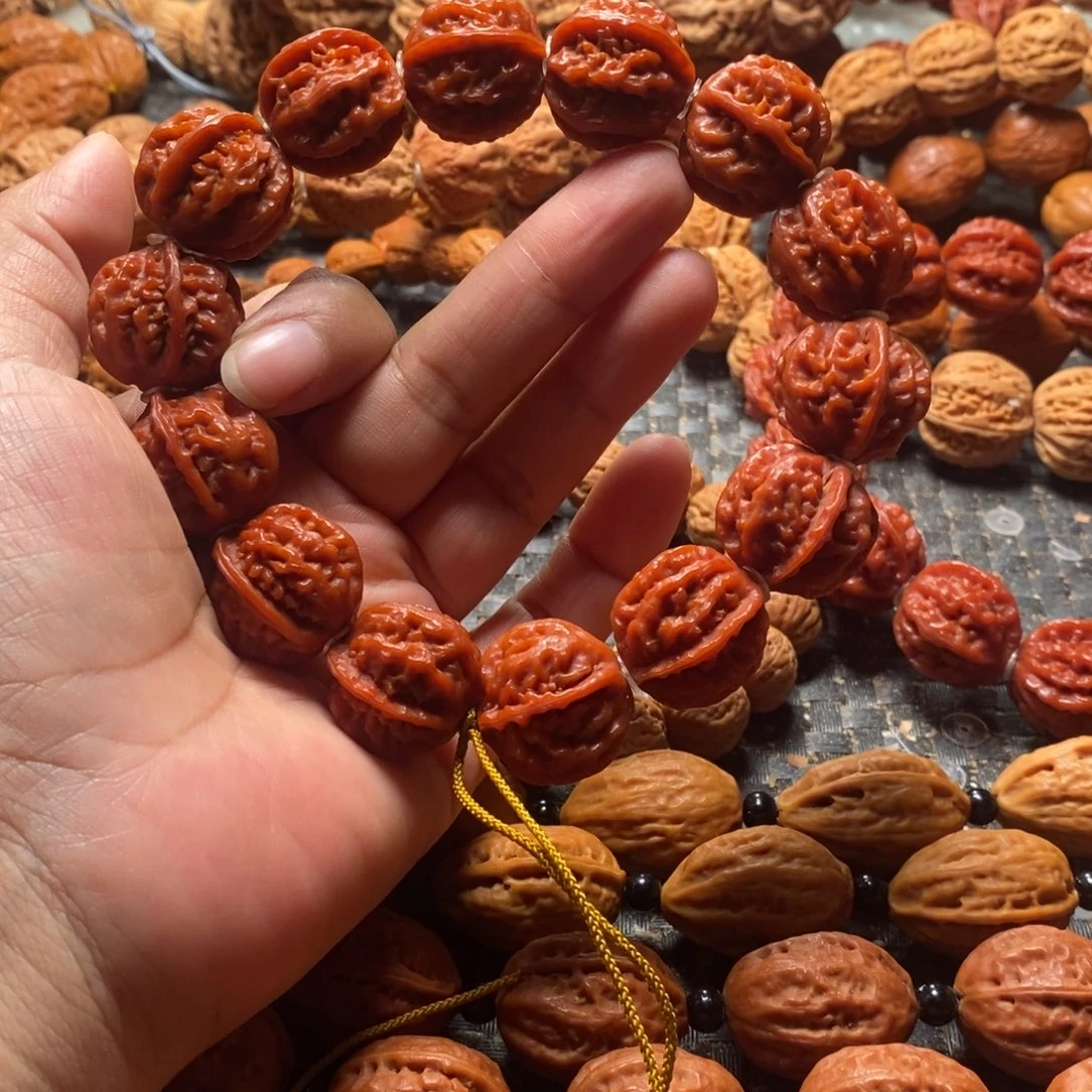 老***病吊坠文玩核桃龙脊京八棱