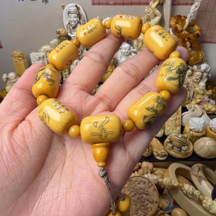 幸***年猛犸象牙吊坠9888888888