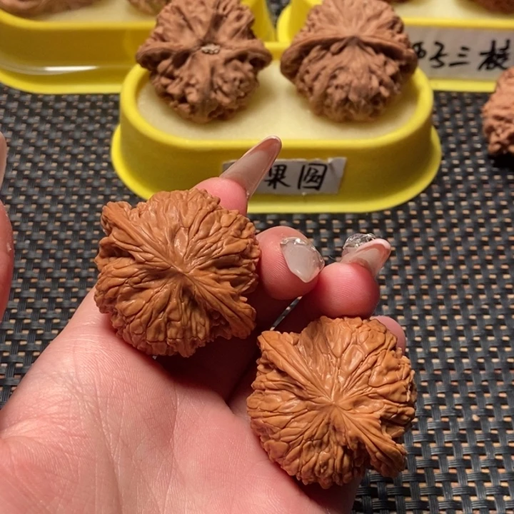 文玩核桃吊坠42全品磨盘