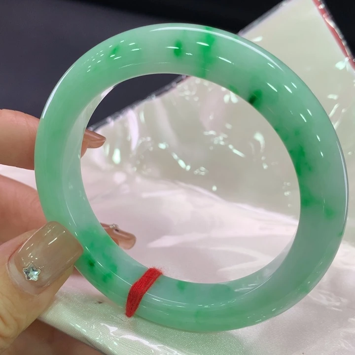 翡翠手镯未镶嵌正圈54-55