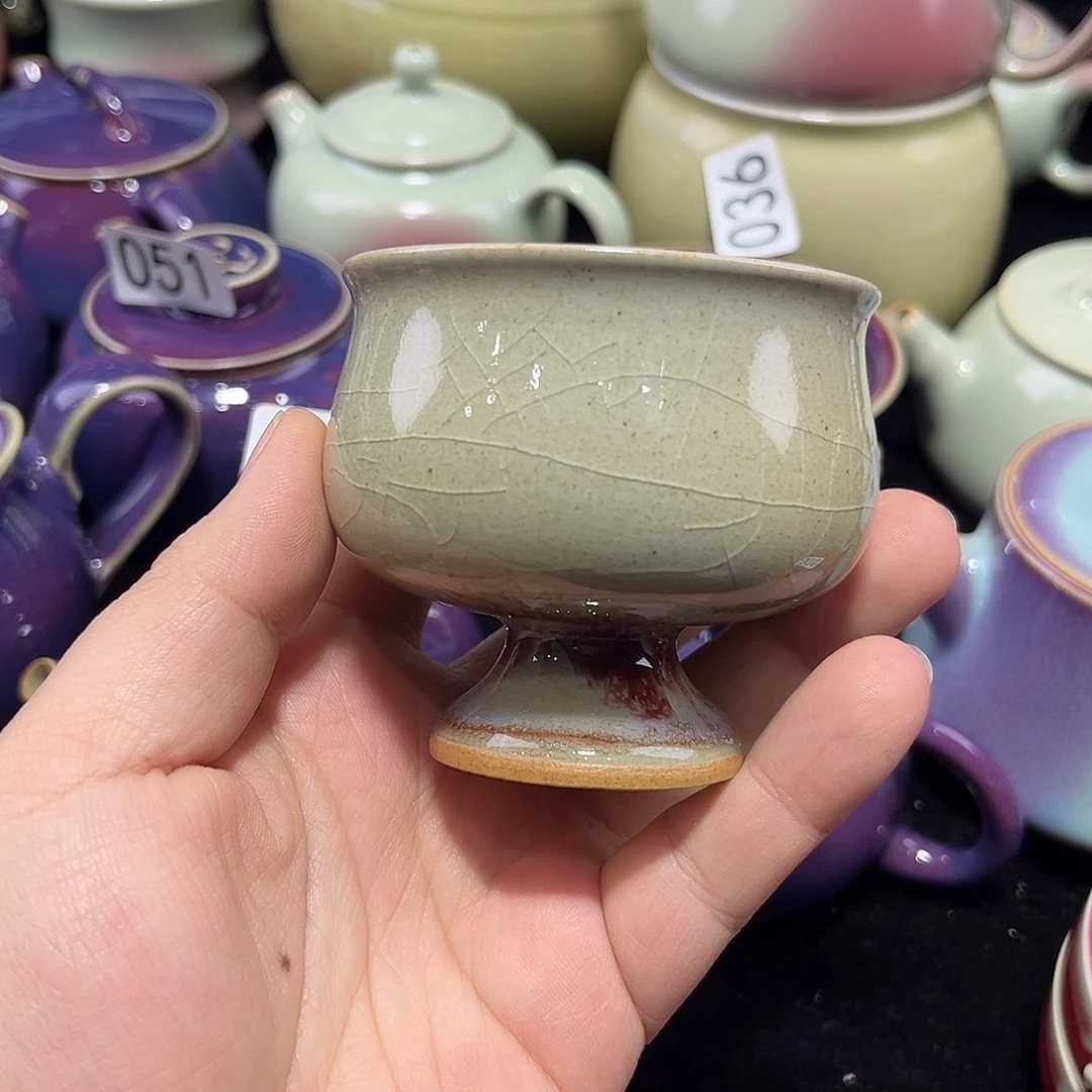 陶摆件钧窑茶器钧窑茶器