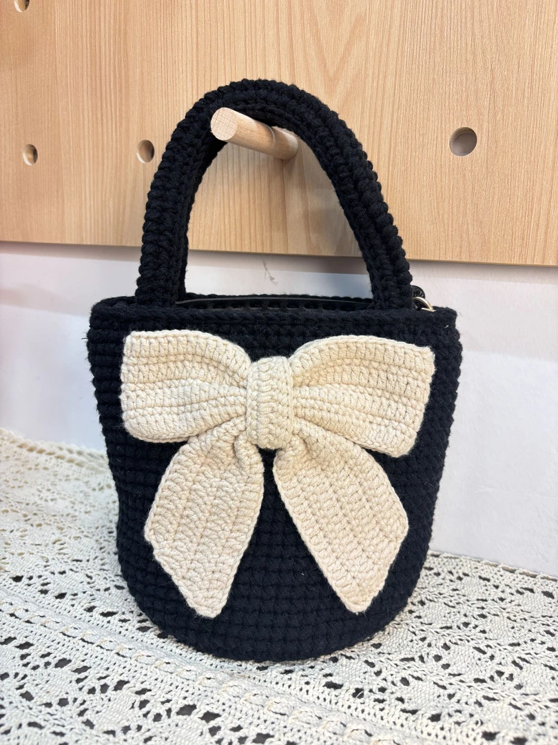 1手工钩织 包包