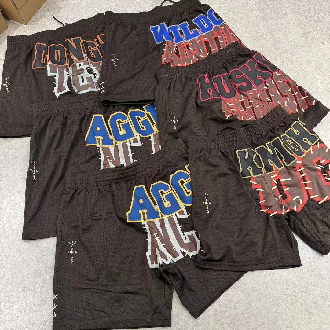 Travis scot X Mitchel Ness 联名款 短裤 挑码不挑款